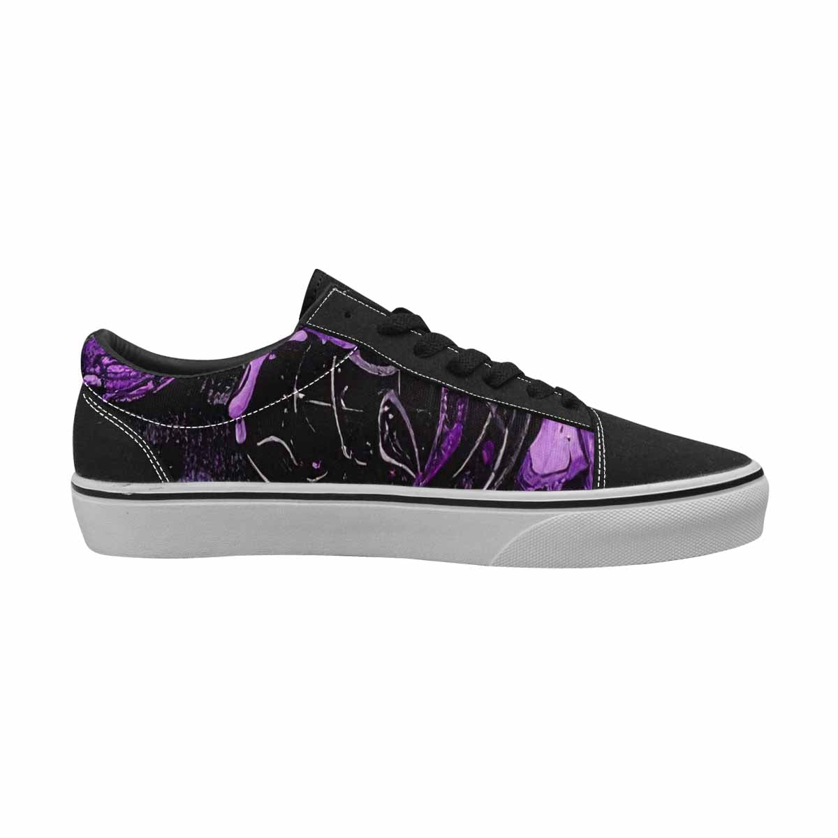 WOMEN'S Ice Cream Motif Lace-Up Canvas Cottagecore Custom Sneakers