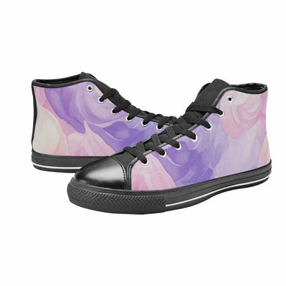 WOMEN'S Tie Dye - High Top Canvas Cottagecore Sneakers
