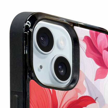 iPhone 15 Case — Marble Floral Custom, Custom Made Phone Cover