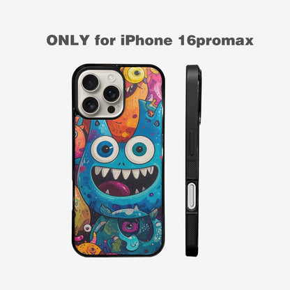 iPhone 16 Pro Max Case — Goofy Cartoon Monster, Personalized Phone Case
