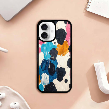 iPhone 17 Case — Small Cow Animal Print Animal Print, Custom Printed Phone Case