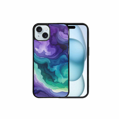 iPhone 15 Plus Case — Galaxy Aurora Nebula, Original Design Phone Case