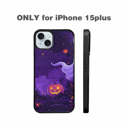 iPhone 15 Plus Case — Halloween Art Print Edge To Edge, Original Design Phone Case