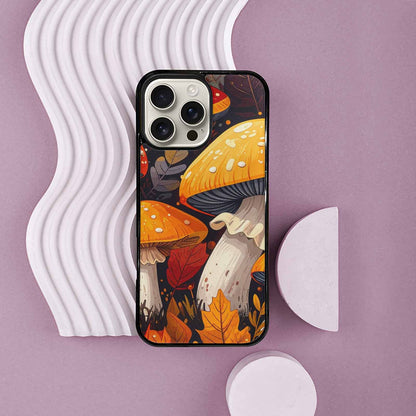iPhone 16 Pro Max Case — Bold Autumn Mushroom Bold Autumn Mushroom, Personalized Phone Case