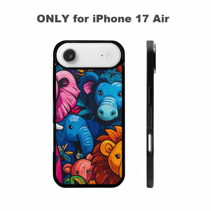 iPhone 17 Air Case — Cartoon Animal Characters Cartoon Cute, Custom Made Phone Cover