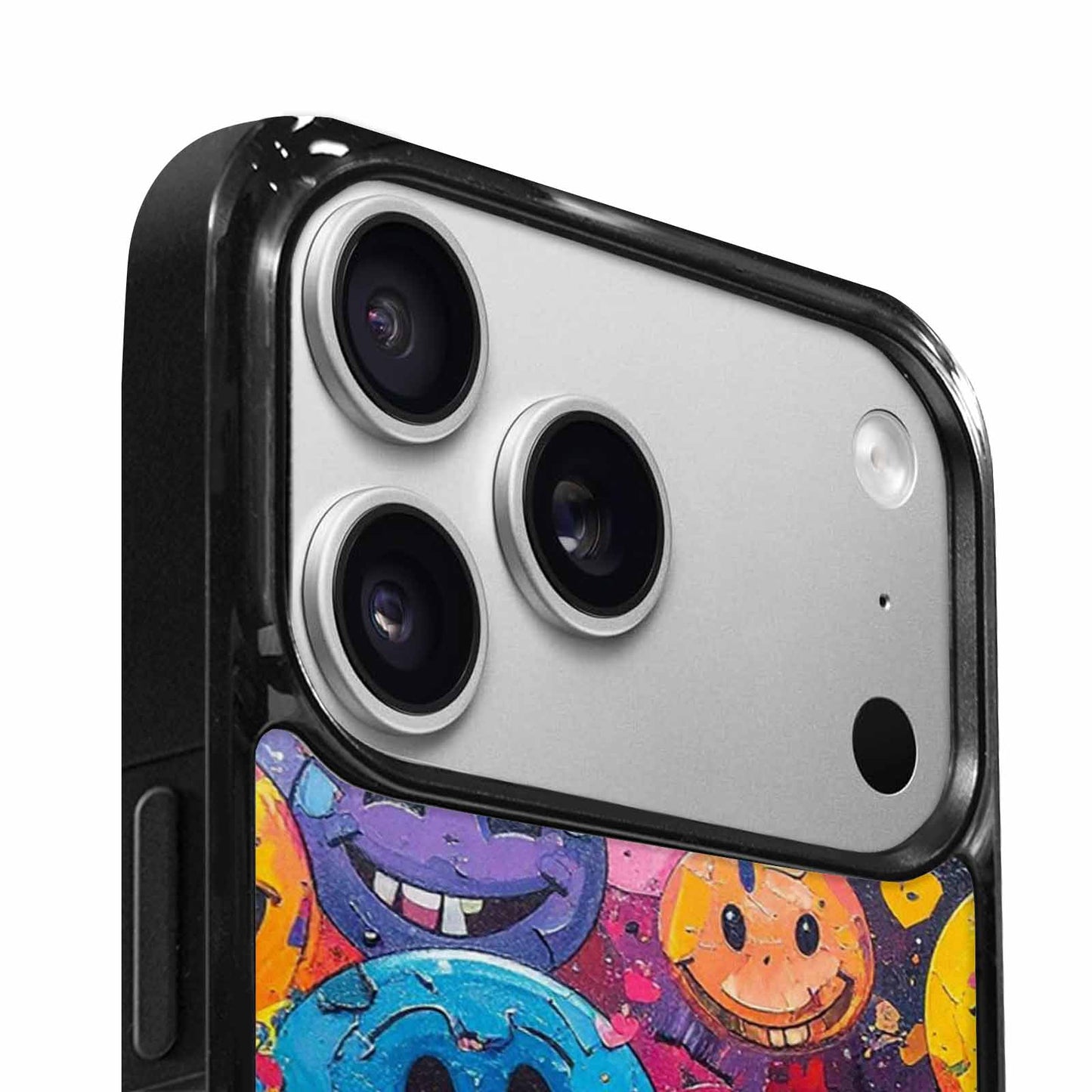 iPhone 17 Pro Case — Melting Moon Smiley Melting Smiley Original, Personalized Phone Case