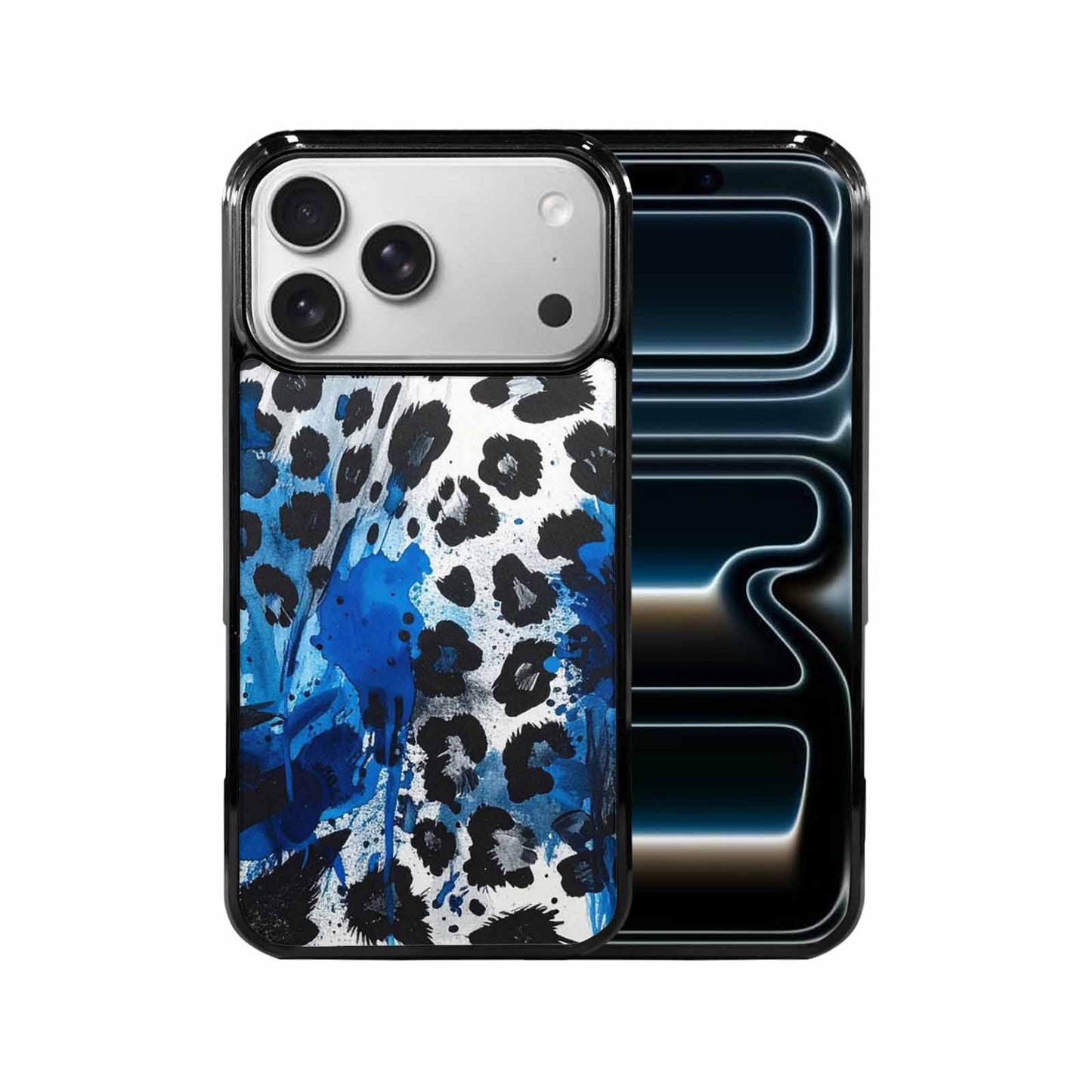 iPhone 17 Pro Max Case — Animal Print Black &amp; Animal Print, Custom Art Phone Cover