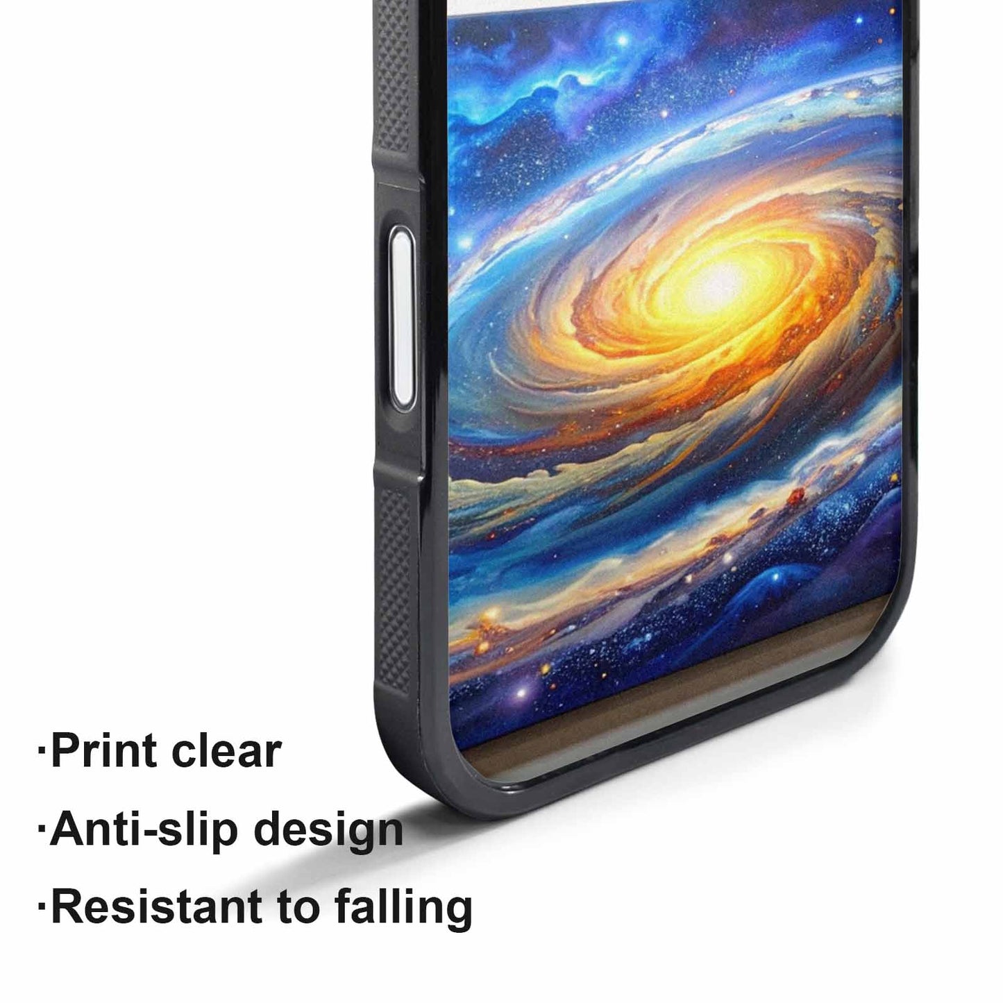iPhone 17 Pro Max Case — Galaxy Cosmic Print Galaxy Space, Custom Made Phone Cover