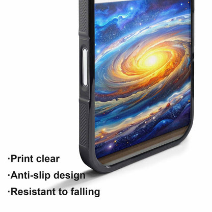 iPhone 17 Pro Max Case — Galaxy Cosmic Print Galaxy Space, Custom Made Phone Cover