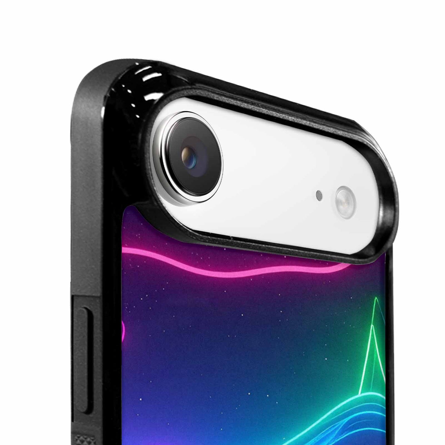 iPhone 17 Air Case — Neon Cartoon Art Pattern Retro Vintage, Custom Phone Case