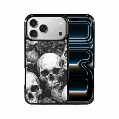 iPhone 17 Pro Max Case — Skull Dark Art Gothic Print Gothic, Custom Phone Case