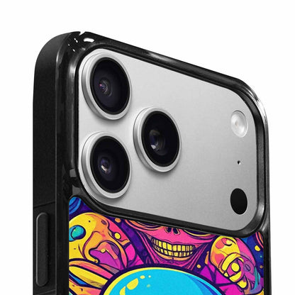 iPhone 17 Pro Max Case — Alien Ufo Cartoon Art Alien Scifi, Unique Phone Case Design
