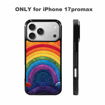iPhone 17 Pro Max Case — Vivid Camo Rainbow Camo, Original Design Phone Case
