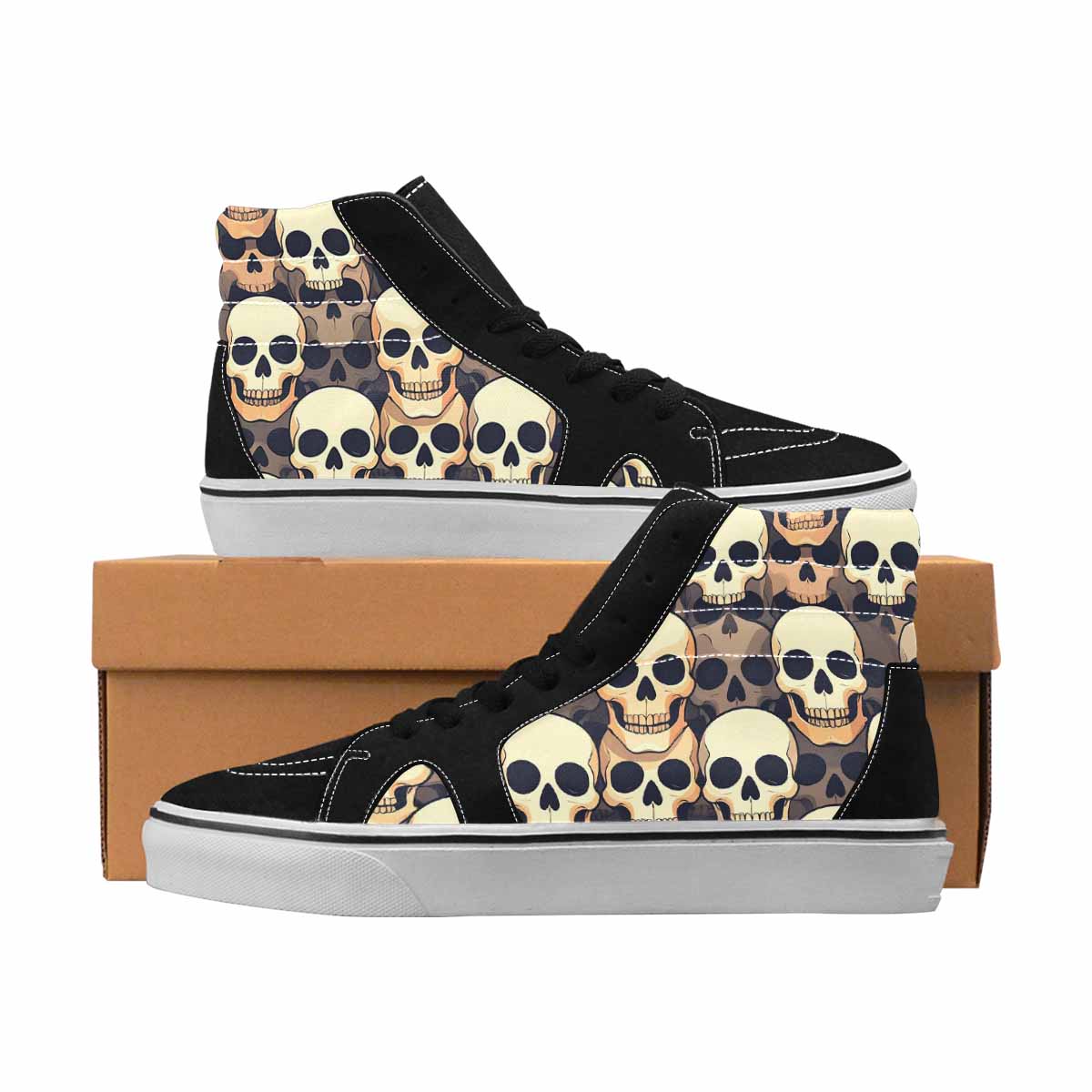 MEN'S Skull Dark Art Gothic Print 1256 Ferion