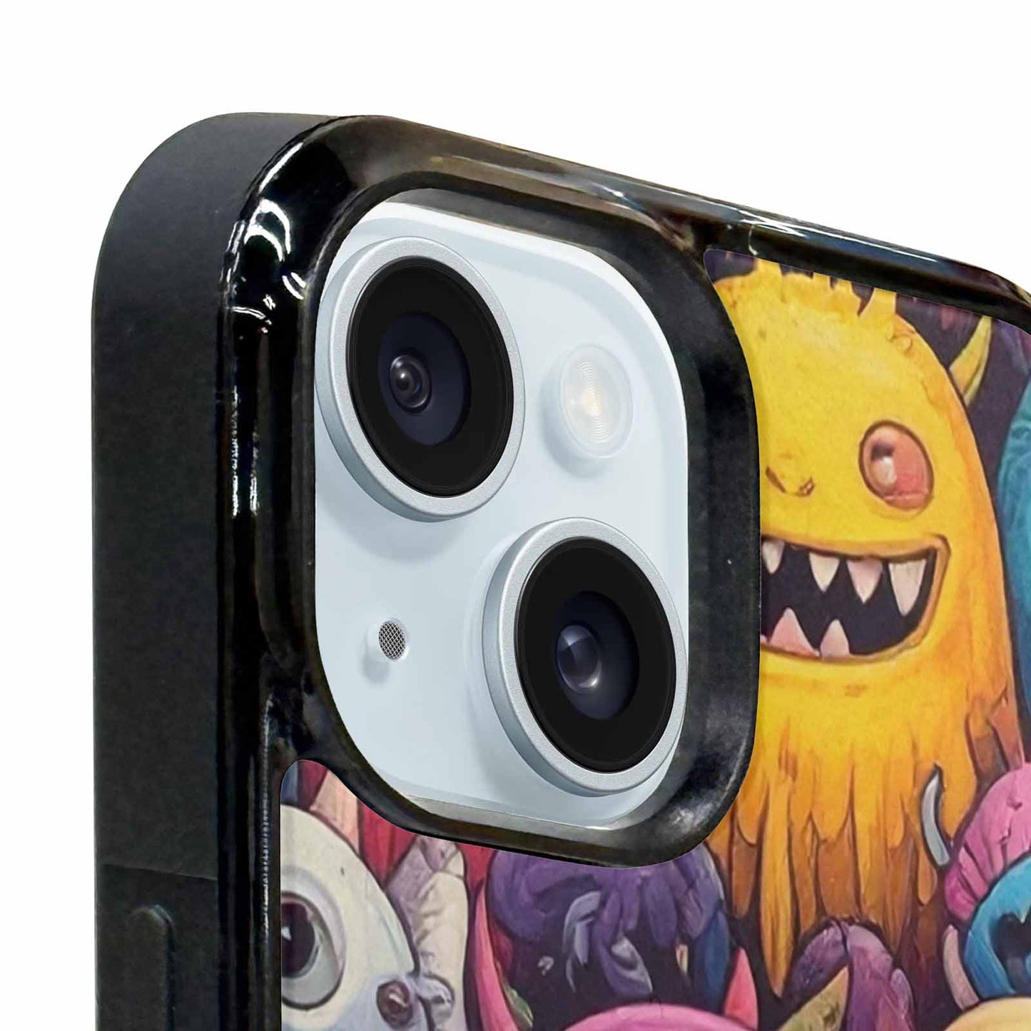 iPhone 15 Plus Case — Monsters General Cartoon Monst, Custom Phone Case