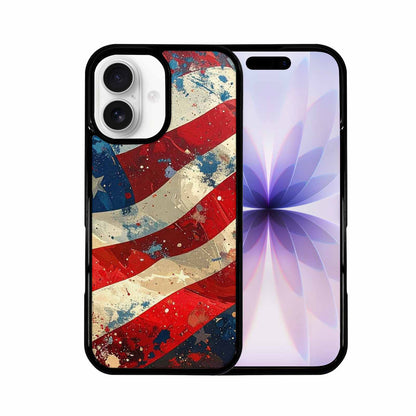 iPhone 17 Case — Small American Flag Stars Galaxy Space, Unique Phone Case Design