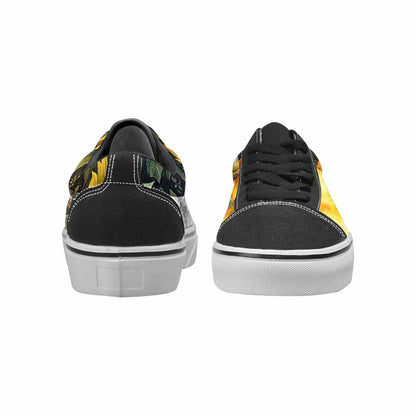 WOMEN'S Sunflower Canvas Lace-Up Y2K Custom Sneakers
