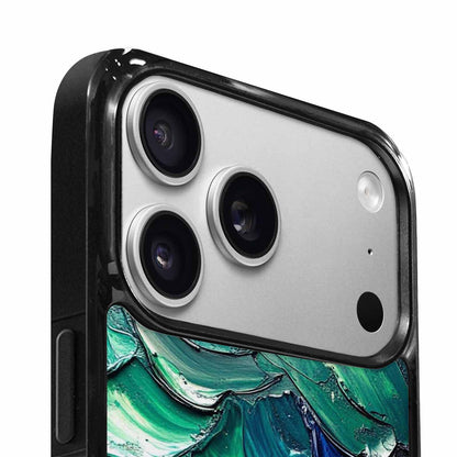 iPhone 17 Pro Case — Seamless Tileable Pattern Of Overlapping Tie, Custom Made Phone Cover