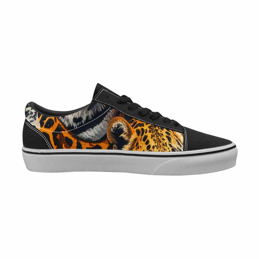MEN'S Animal Print Canvas Lace-Up Wallpaper Art Sneakers