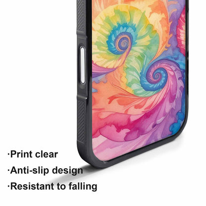 iPhone 17 Air Case — Tie Dye Swirls Tie Dye Tie, Custom Art Phone Cover