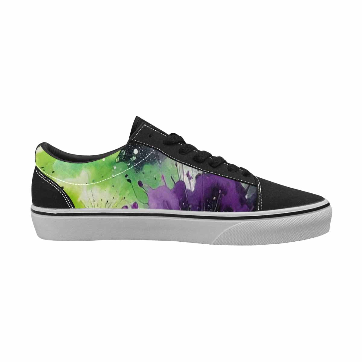 WOMEN'S Galaxy Nebula Lace-Up Canvas Dreamcore Custom Shoes