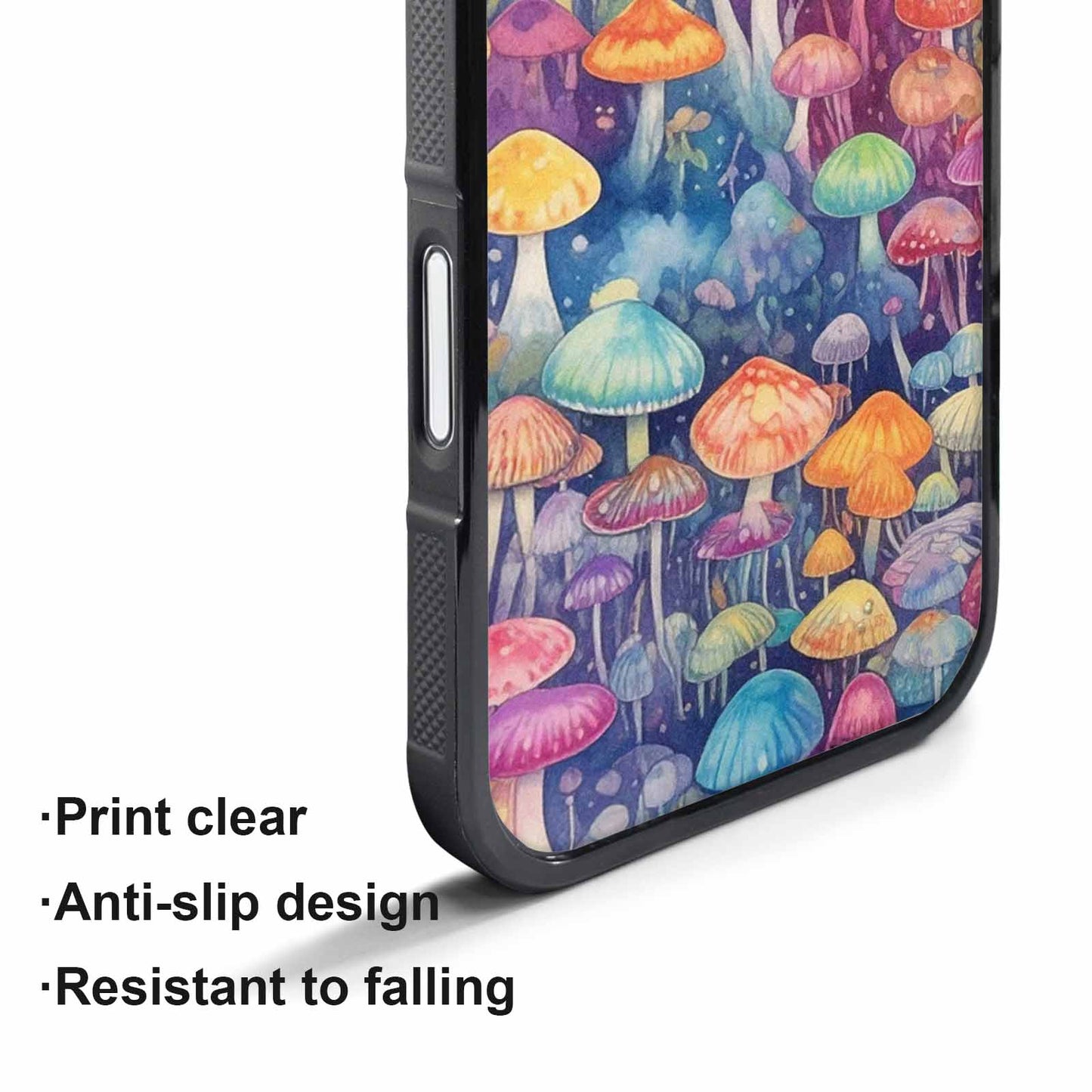 iPhone 17 Air Case — Mushrooms Tie Dyemushrooms Pat Rvh Tie, Custom Phone Case