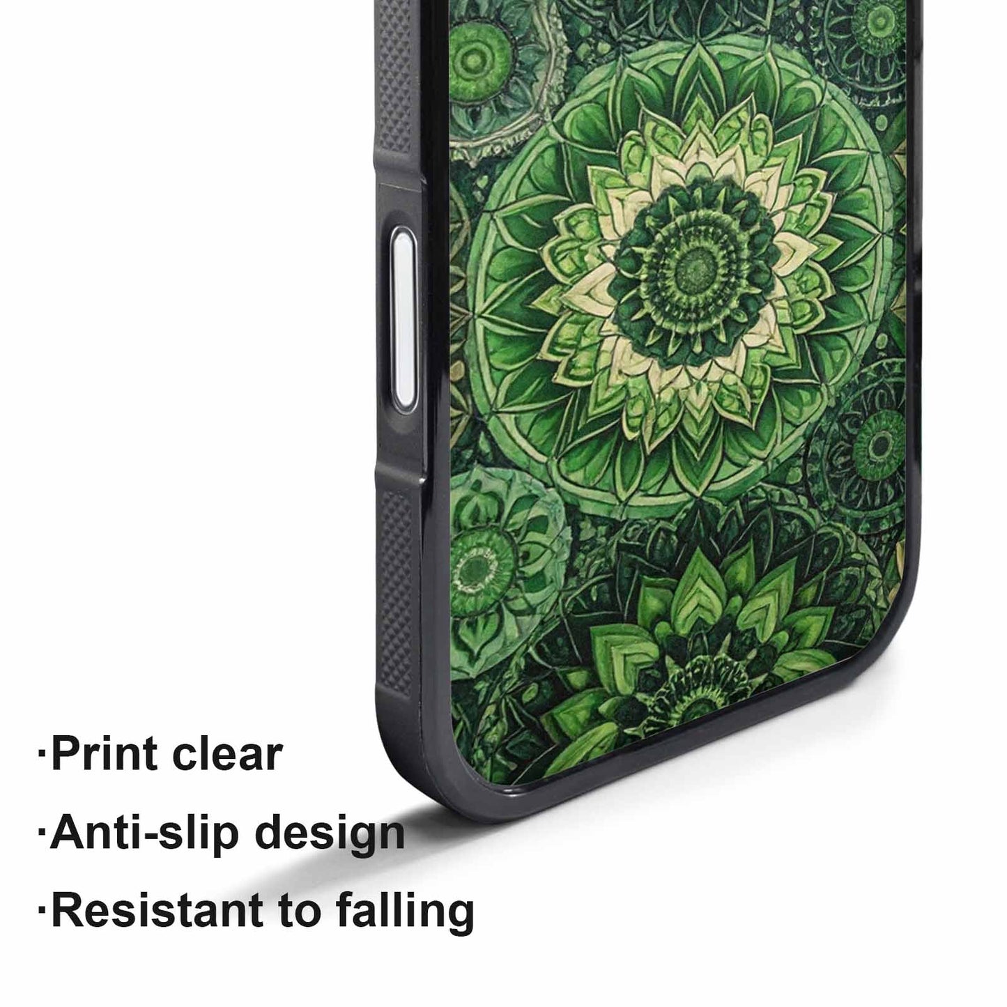 iPhone 17 Air Case — Small Mandala Pattern Randomly Varying Floral, Custom Printed Phone Case
