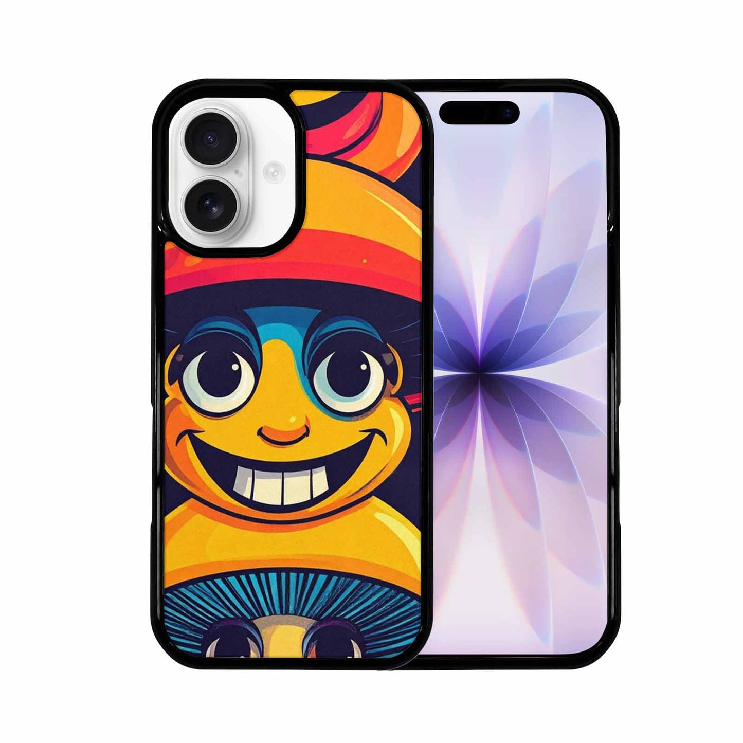 iPhone 17 Case — Retro Mushroom Cartoon Art Retro Vintage, Custom Art Phone Cover