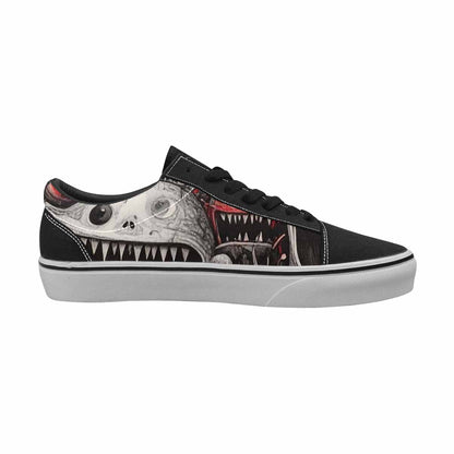 WOMEN'S Multi Lace-Up Canvas Dark Academia Sneakers