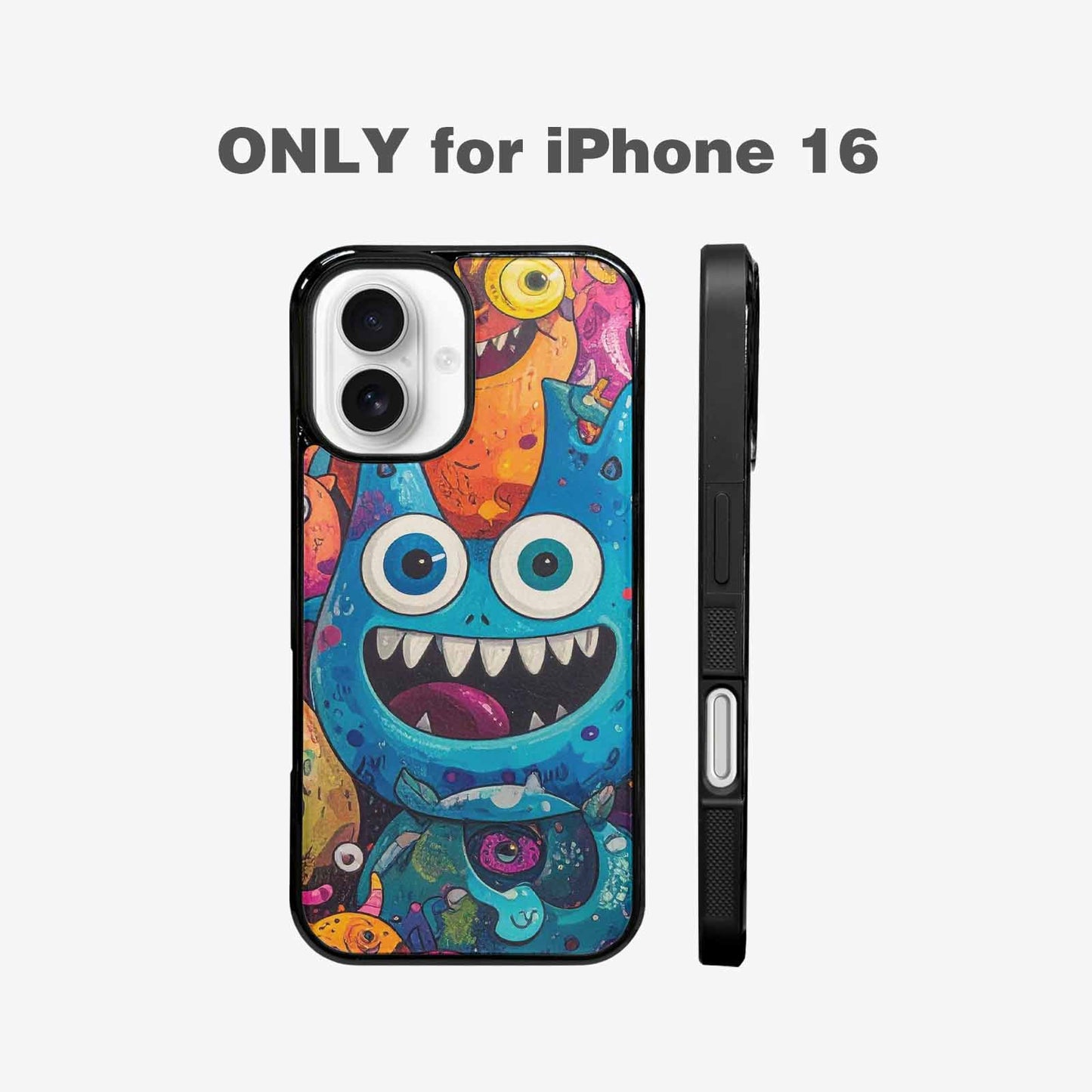 iPhone 16 Case — Goofy Cartoon Monster, Original Design Phone Case