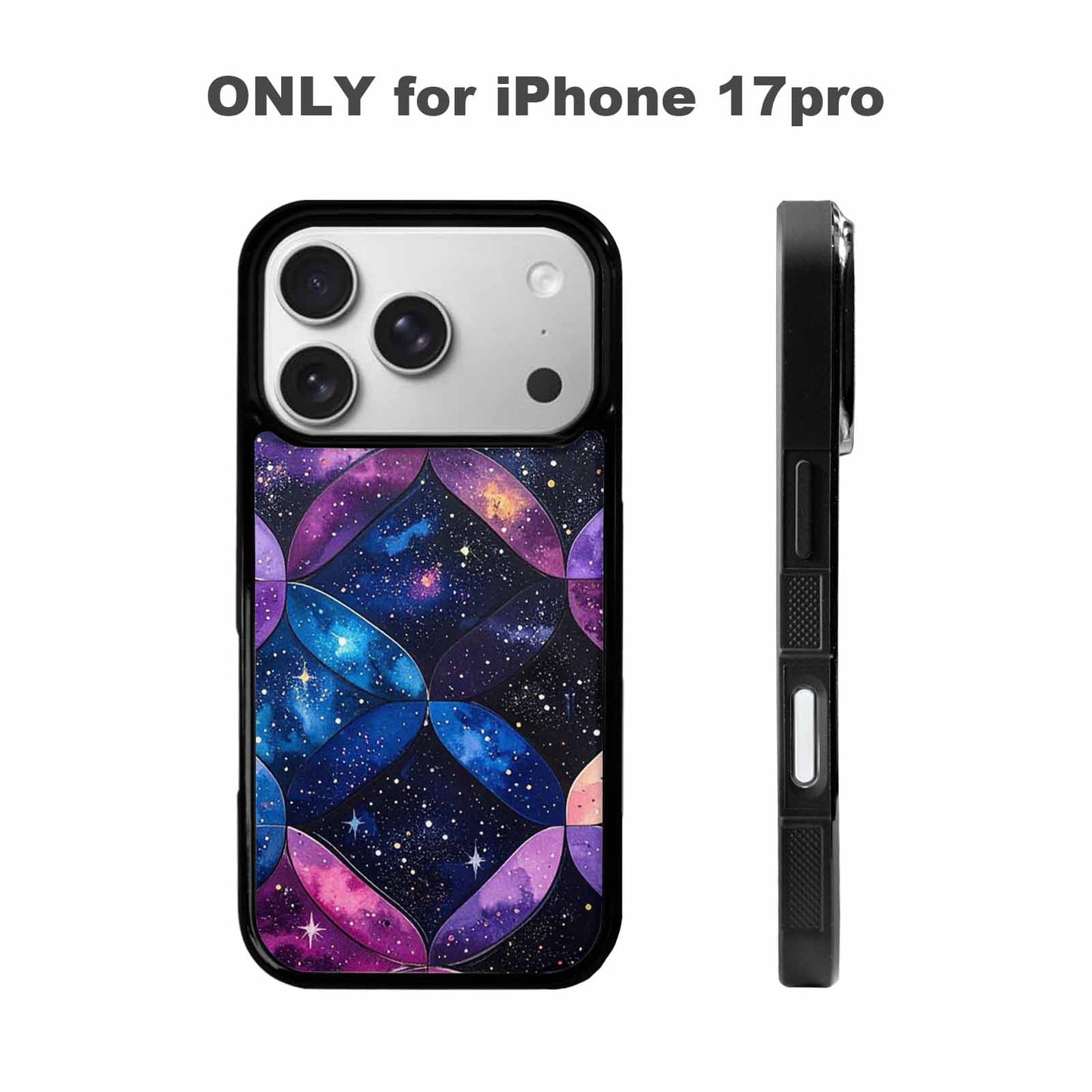 iPhone 17 Pro Case — Small Galaxy Stars And Nebula Galaxy, Custom Phone Case