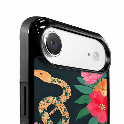 iPhone 17 Air Case — Snakes Print Floral Seamless Pattern Floral, Unique Phone Case Design