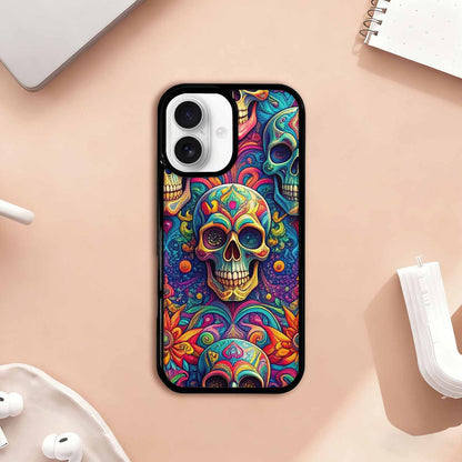 iPhone 17 Case — Skull Dark Art Gothic Print Gothic, Custom Phone Case