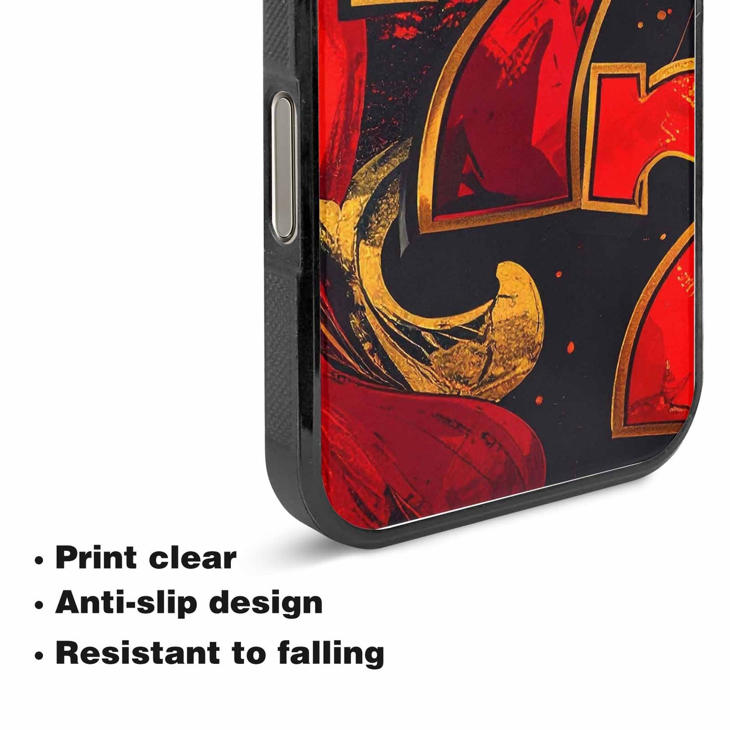 iPhone 15 Pro Max Case — Dice And Casino Pattern Seamless Repeat, Customized Protective Case
