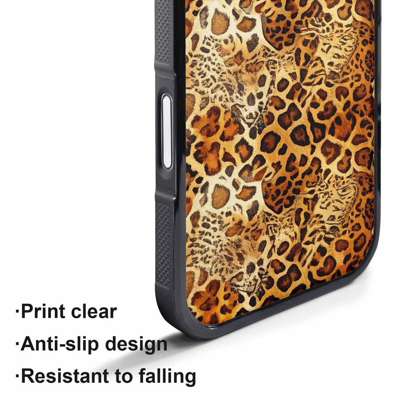 iPhone 17 Pro Max Case — Small Animal Print Pattern, Animal Print, Custom Print Case Cover