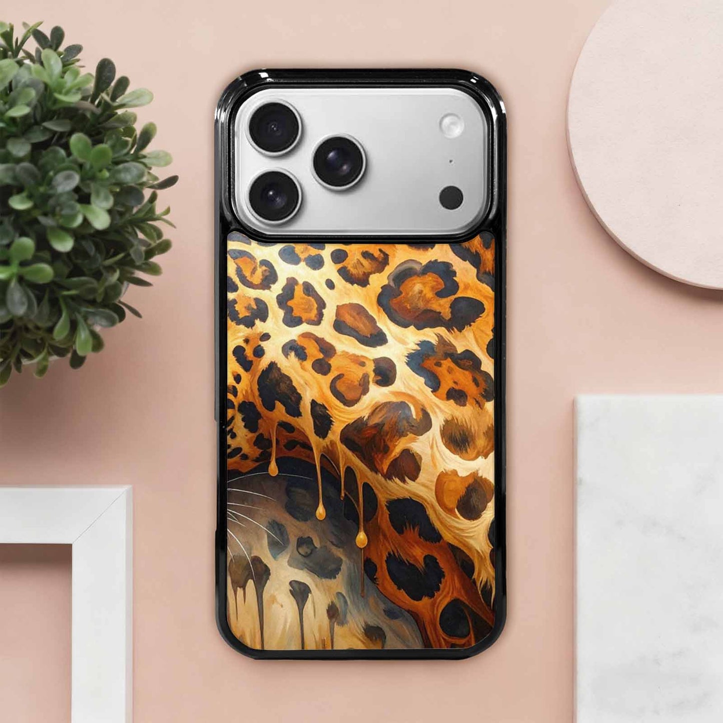 iPhone 17 Pro Max Case — Seamless Tileable Pattern Of Animal Print, Custom Phone Case