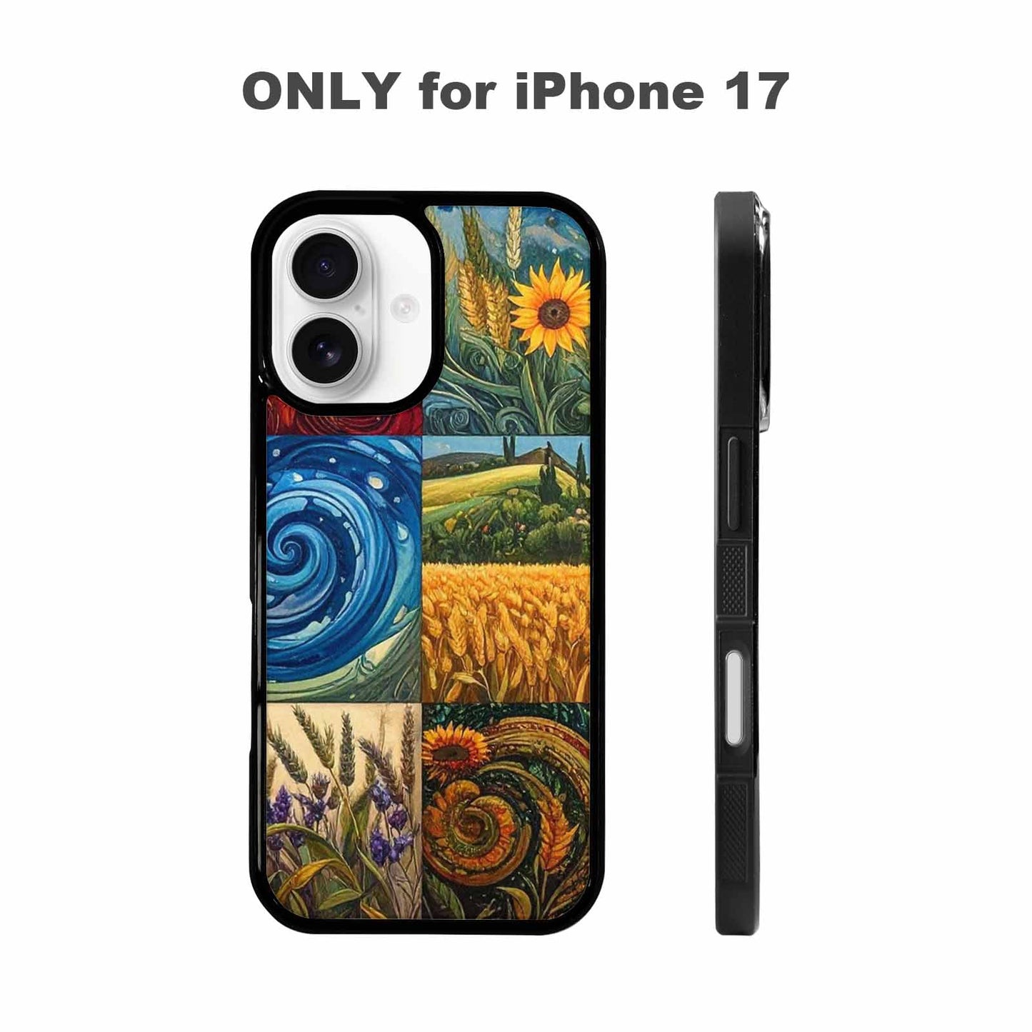 iPhone 17 Case — Small Van Gogh Style Galaxy Space, Original Design Phone Case