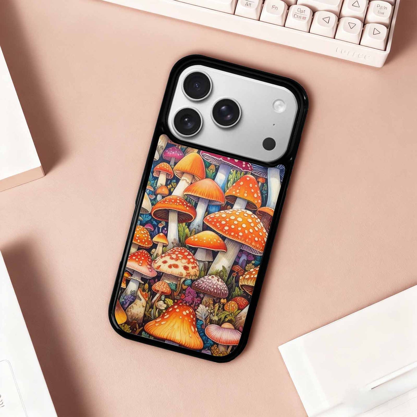iPhone 17 Pro Case — Mushrooms General Mushrooms Pa Yjc Original, Customized Protective Case