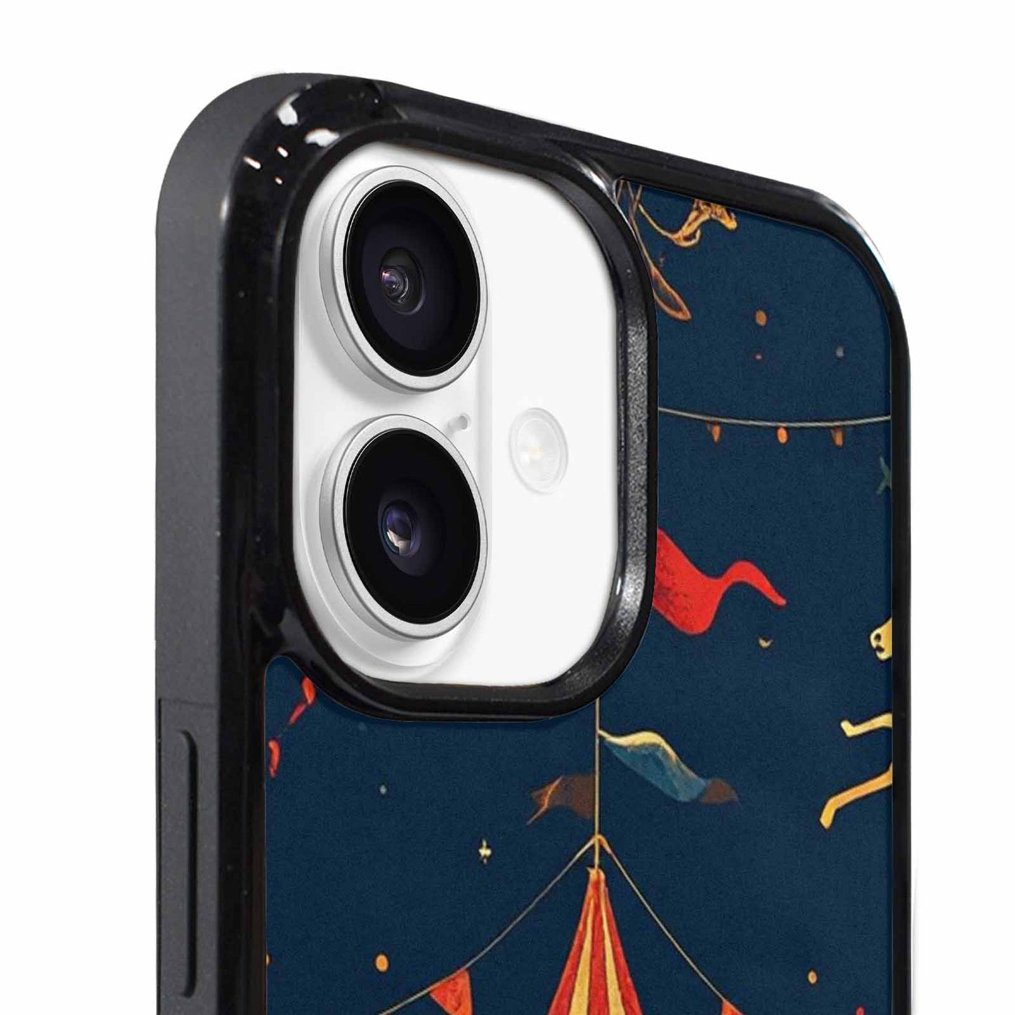 iPhone 17 Case — Vintage Circus Art Pattern Retro Vintage, Custom Phone Case