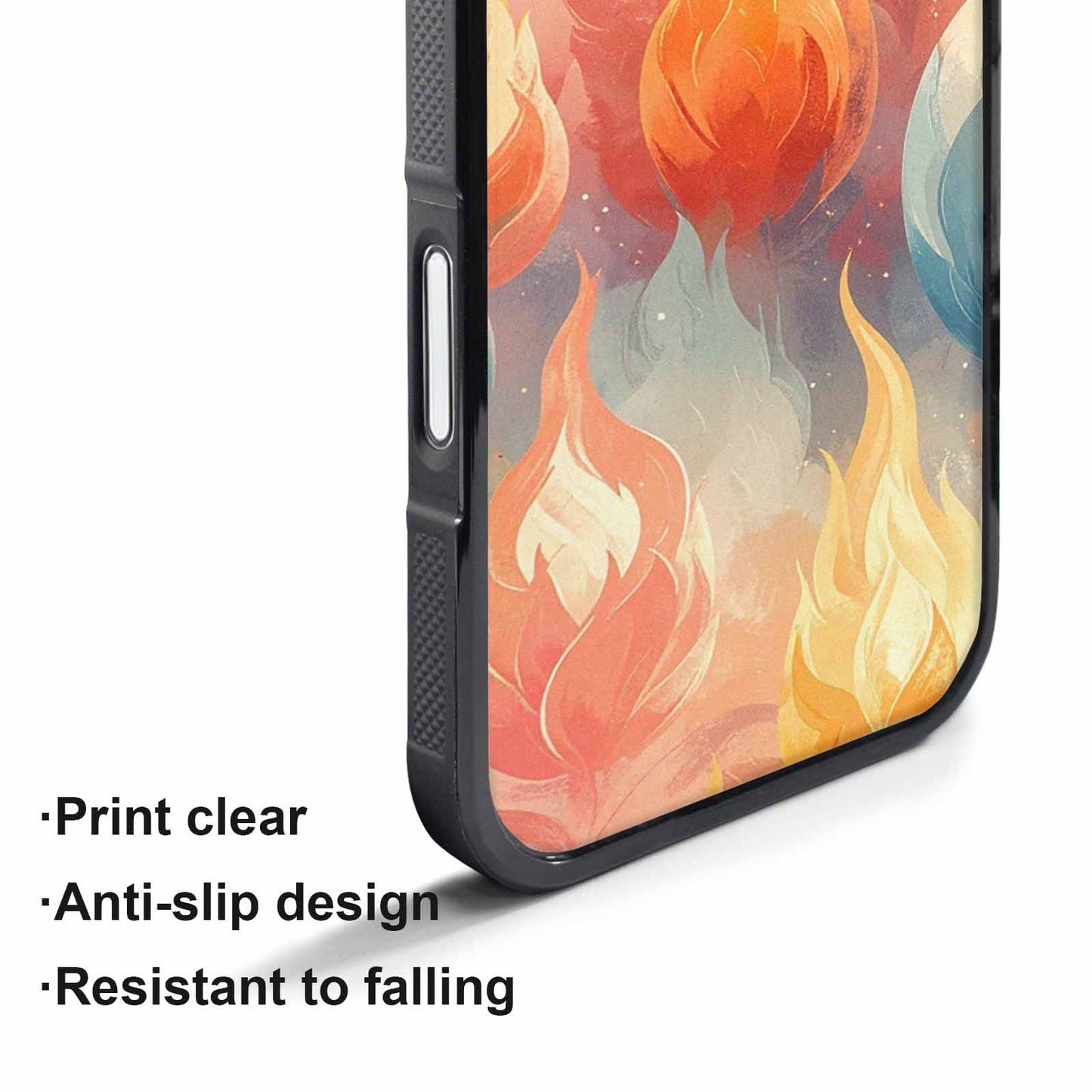 iPhone 17 Air Case — Retro Easter Flame Retro Vintage, Personalized Phone Case