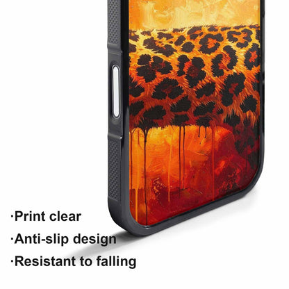 iPhone 17 Pro Max Case — Seamless Repeating Pattern Of Animal Print, Personalized Phone Case