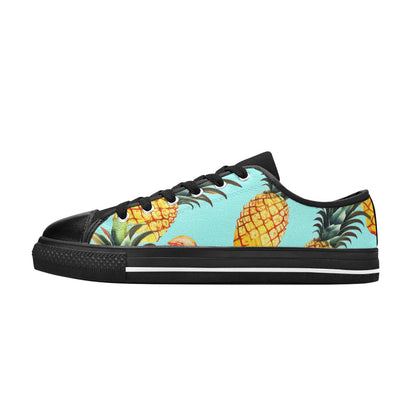 WOMEN'S Pineapples Please 5 Canvas Surreal Custom Sneakers