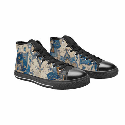 MEN'S Mandala High Top Canvas Grunge Shoes