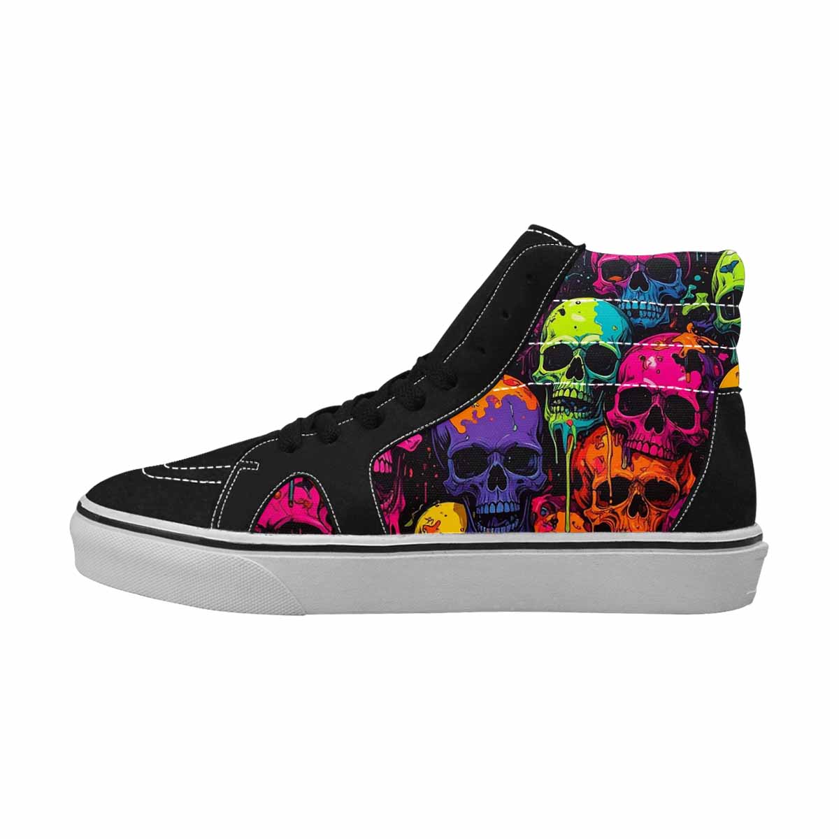 MEN'S Vibrant Camo 1000 S High Top Canvas Dark Academia Sneakers