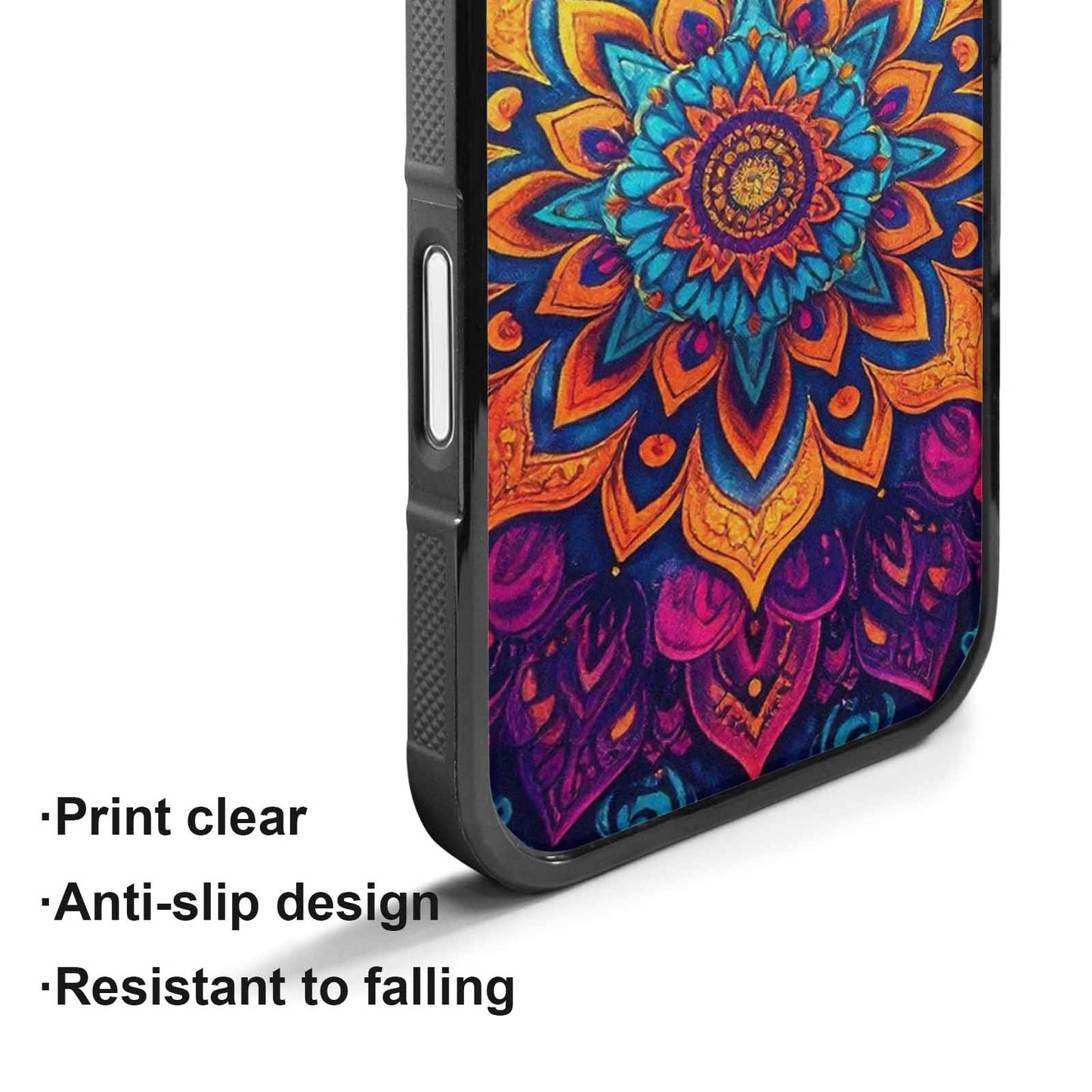 iPhone 17 Case — Tie Dye Mandala Tie Dye, Custom Made Phone Cover