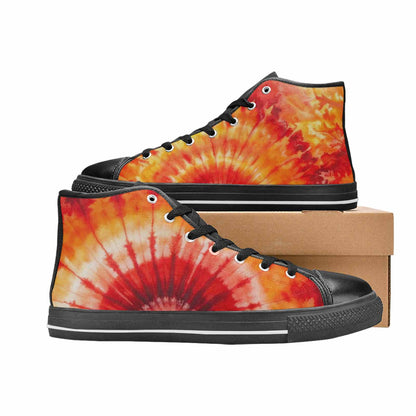 MEN'S Tie Dye - High Top Canvas Dreamcore Custom Shoes