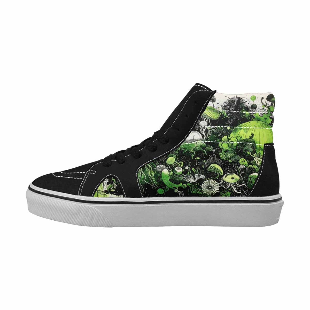 MEN'S Sea Creature Burst High Top Canvas Dreamlike Shoes