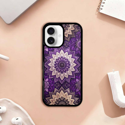 iPhone 17 Case — Small Mandala Pattern, Randomly Floral, Original Design Phone Case