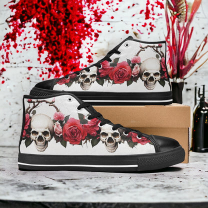 Monarch Silver Blue Custom MEN Bold Art - Freaky Shoes | Custom Art Sneakers