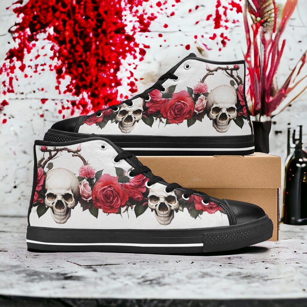 Jellyfish Navy Indigo Wearable MEN Bold Art - Freaky Shoes | Custom Art Sneakers